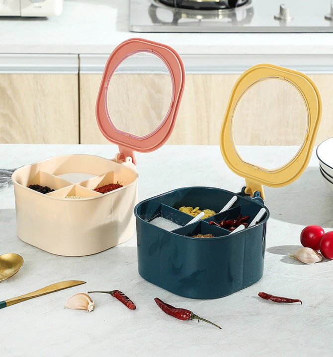 IMPORTED 2pcs - Spice Jar Container