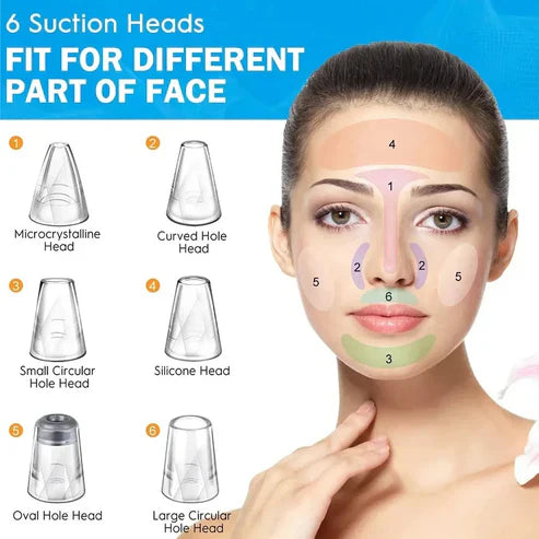 Acne Pore Cleaner & Black Head Remover With Cleaning Tools