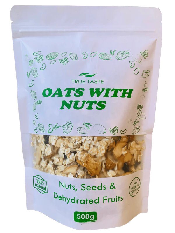 Oats With Nuts Breakfast Essential