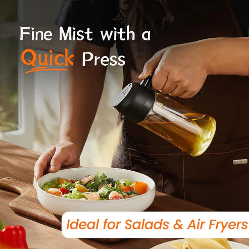 2 in 1 Oil Dispenser Spray Bottle