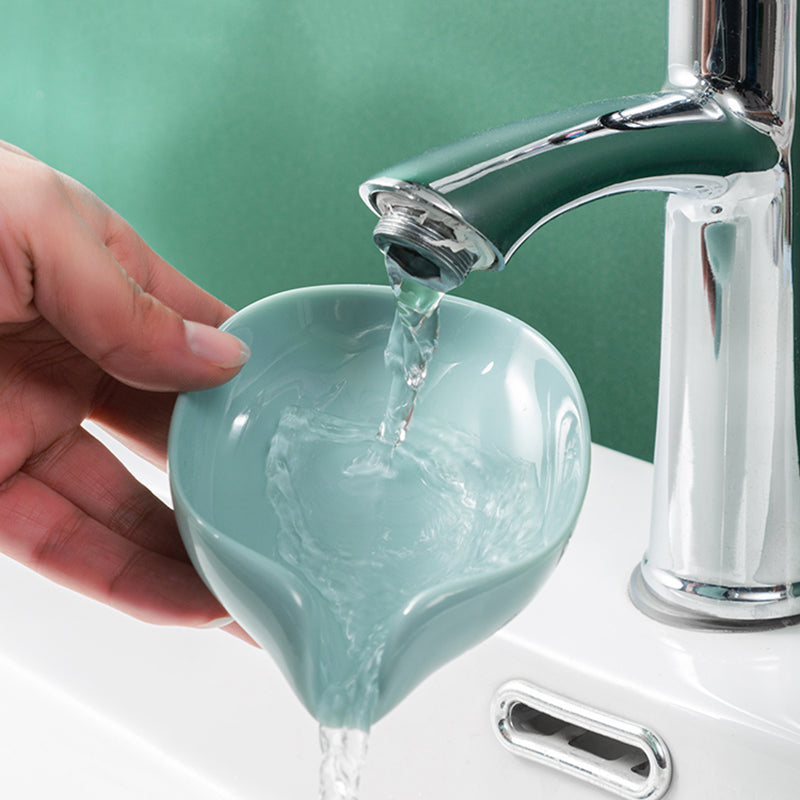 2pcs Leaf Shape Soap Drainer