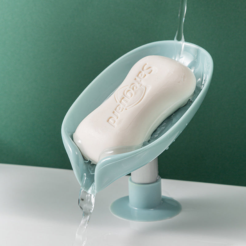 2pcs Leaf Shape Soap Drainer